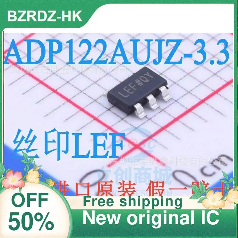 

1-20PCS/lot ADP122AUJZ-3.3 LEF 3.3V 300mA CMOS New original IC