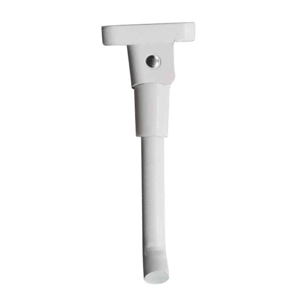 Аксессуары для ног из алюминиевого сплава, прочная подставка для парковки, защита от ржавчины, простая в использовании подставка для скутера для Xiaomi M365 - Цвет: White