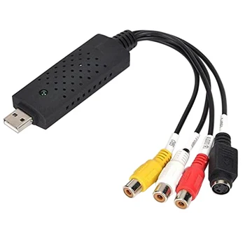 

Newest USB 2.0 capture Card 1 Channel VCR VHS TV to DVD DVR Digital Converter NTSC PAL Video Audio Adapter