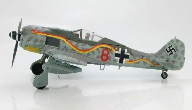 Хобби мастер немецкий FW 190A7 R6 JGr 10 Parchim 1/48 литье под давлением модель самолета