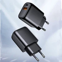 Quick Charge 3,0 Mit USB C PD Ladegerät 20W Dual Port Schnelle Lade für Telefon 12 X Xs 8 xiao-mi Hua-Wei USB Wand Ladegerät