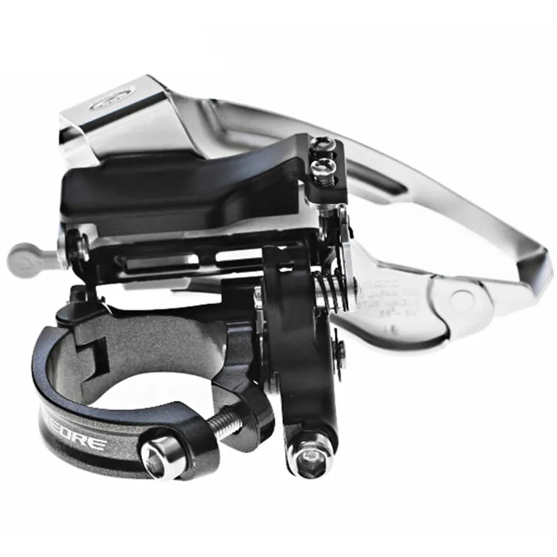 SHIMANO DEORE, FD-M590, передний циферблат, 9 S/27, скоростной передний переключатель переключения передач, плоский, пуш-ап, 34,9 мм, калибр, абсолютно