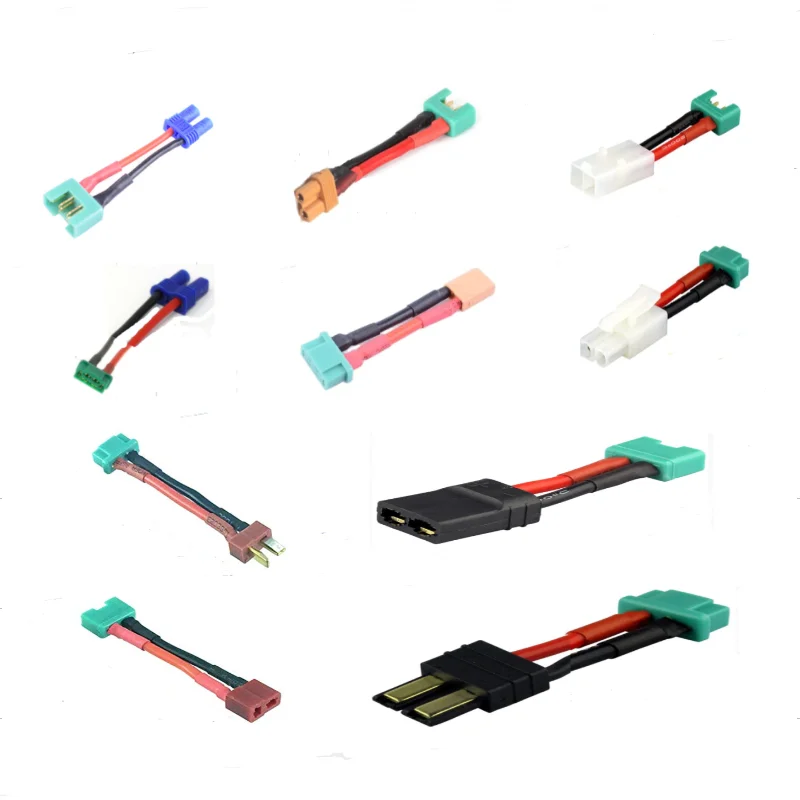 2 Pz Mpx Multiplex Maschio Femmina Spina A Tamiya Deans Xt30 Trx Ec2 Maschio Femmina Connettore Adattatore Filo 14Awg 4Cm Per Rc Batteria Esc