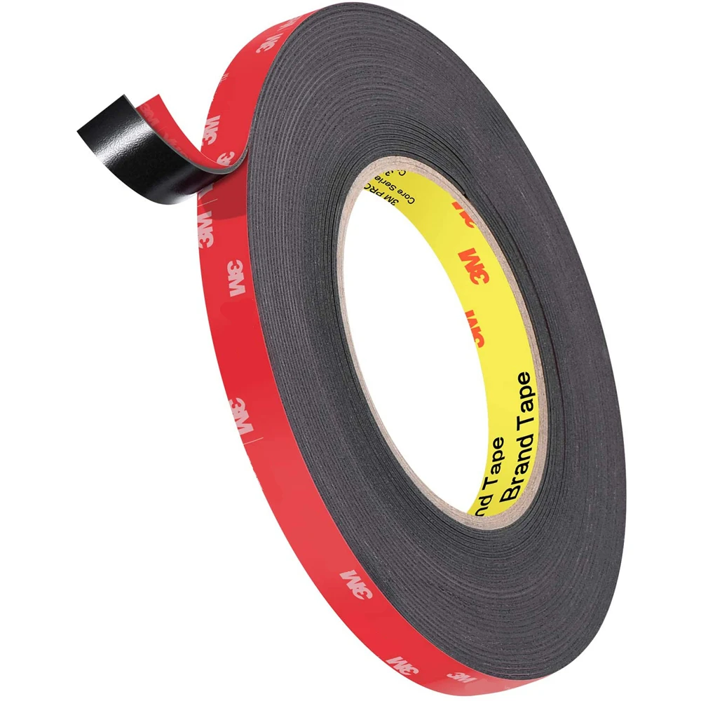 10pcs 3m Strong Double Side Adhesive Glue Foam Tape For Led Strip Light Car Home Wall Decor Mounting Fixing Sticky Pad 10mm Tape Aliexpress