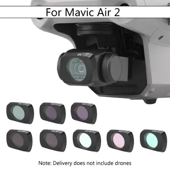 

Drone Camera Lens Filter Neutral Density Night Vision Filter for D-JI Mavic Air 2 UV/CPL/ND4/ND8/ND16/ND32/ND64/STAR