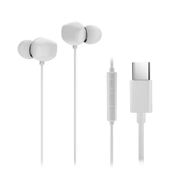 

USB-C / Type-C Interface Mega Bass In Ear Wired Earphone with Mic