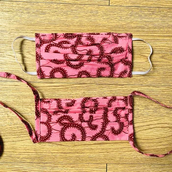 

african Ankara masks Cotton print Dust Mask Face Masks Anti-bacterial Dust Cotton Cubre Bocas masks