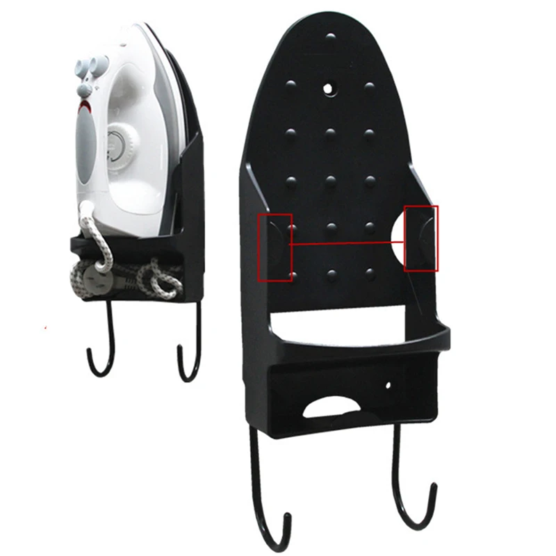 Iron Rack Dryer Stand Flat Iron Wall Plate Holder Hanger Multifunctional Portable Hanger Heat Resistant Iron Shelves