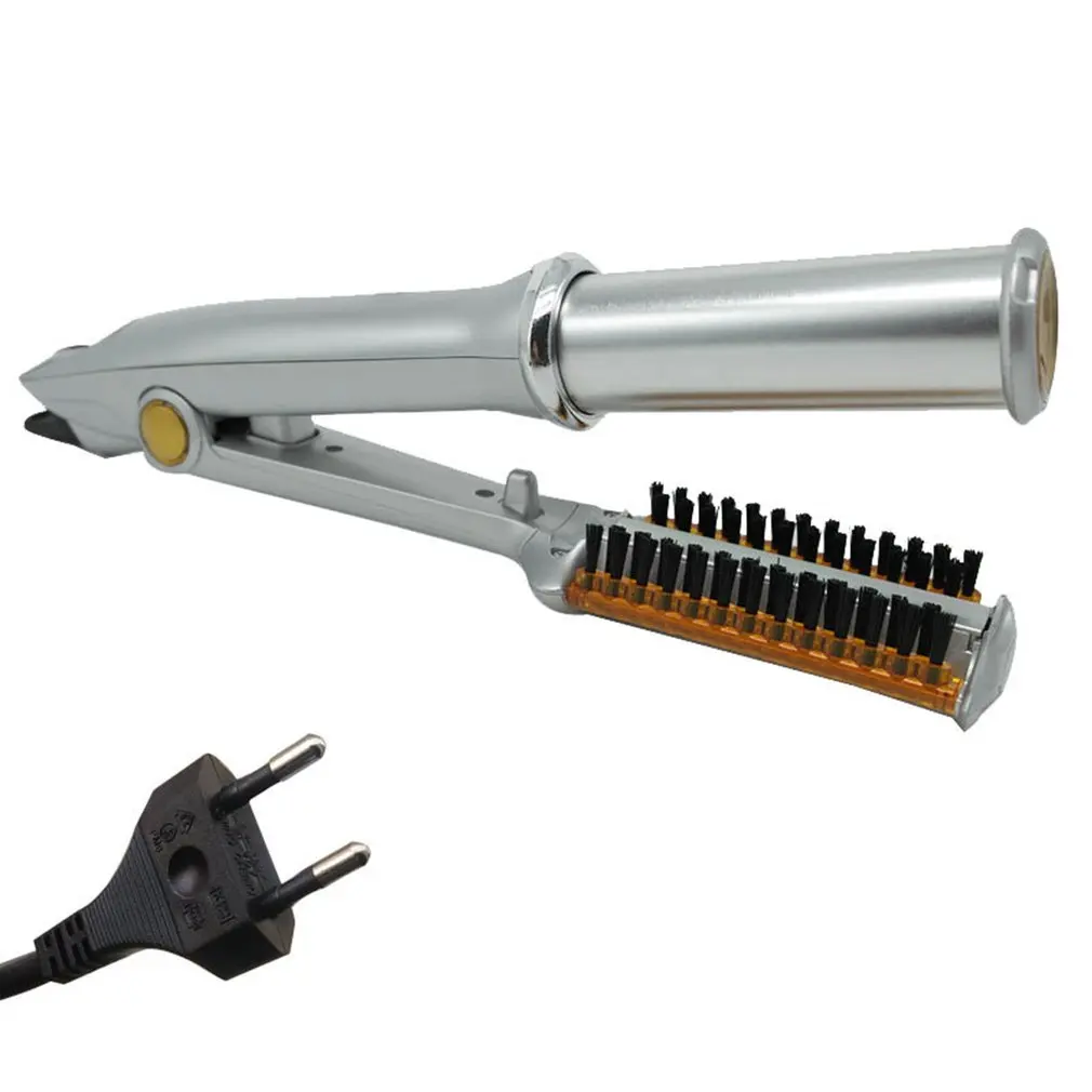 

Fashion Electric Hair Straightener Curler Curling and Straightening Iron Hairdressing Tools