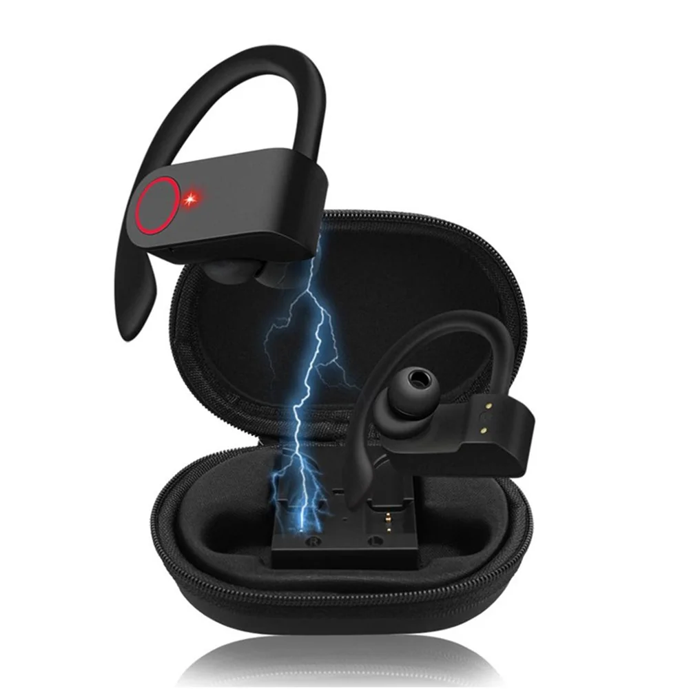 

A9 TWS Wireless Earphone In-Ear Bluetooth 5.0 HIFI Sound Portable Smart Charging Box Touch Control for Gaming Sports Earplugs