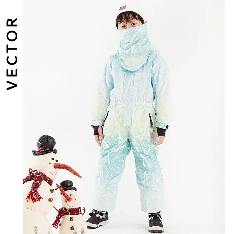 SUYUKU Kid Boy Snow 2 Traje De Invierno Gril Boy Traje De Nieve Moda Abrigo Con Capucha Caliente Peto Niños Niñas Impermeable Trajes De Esquí Termo Felpa Exterior Niños Invierno Gruesa Chaqueta