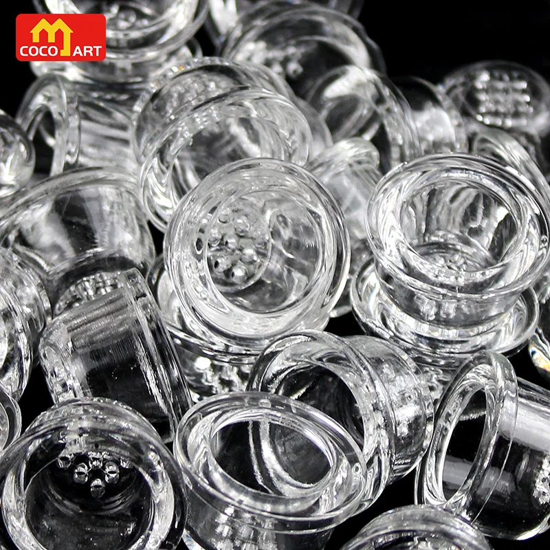 Big Nine Hole Tobacco Glass Bowl 5pcs Smoking Cigarette Accessories Can be Used in Many Types of Pipes hookah accessories