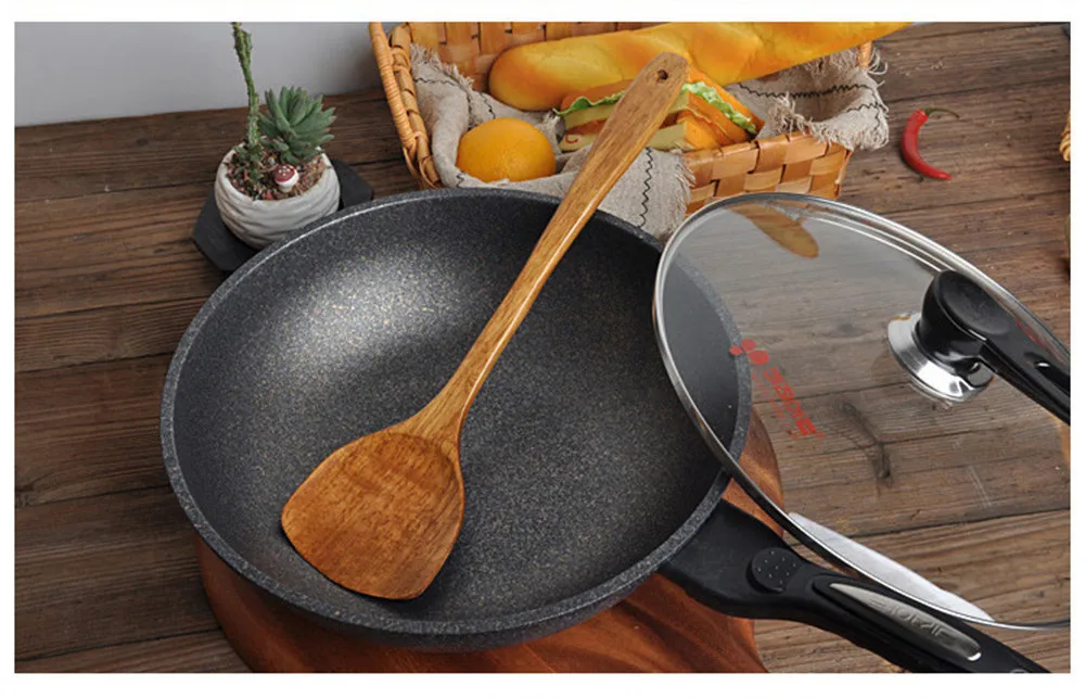 Деревянная лопатка, кухонная шлицевая лопатка, ложка для перемешивания, стойка, кухонная посуда, лопатка для котелка с выпуклым днищем, принадлежности