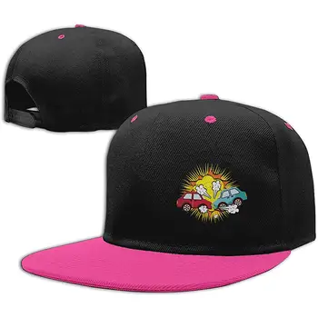 

TSDFCFunny Old Car Contrast Hip Hop Baseball Cap Unisex Adjustable White