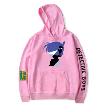 

Fashion Detective Conan popular hoodie ladies men's sweatshirt autumn and winter children Detective Conan pink pullover