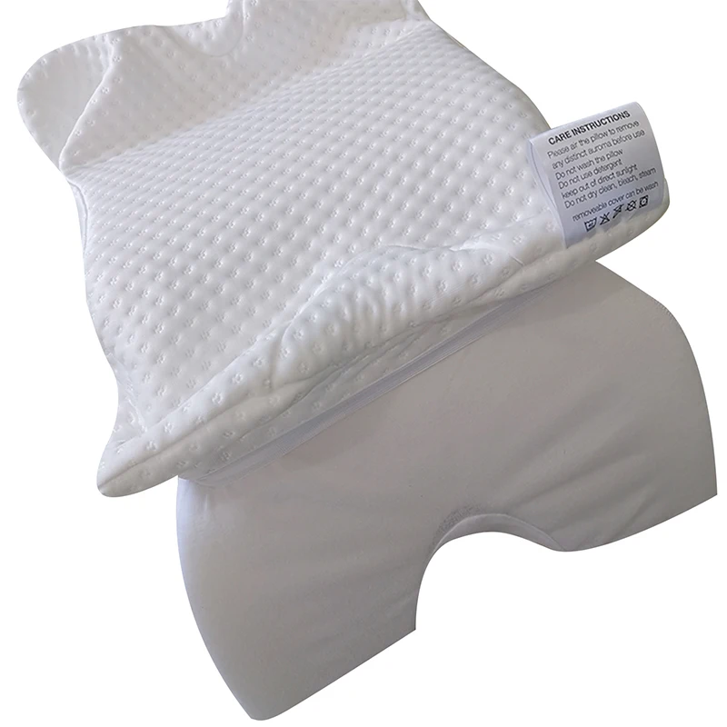 Zero pressure pillow ice silk couple pillow slow rebound memory cotton pillow core home bedding office nap neck Supporter pillow