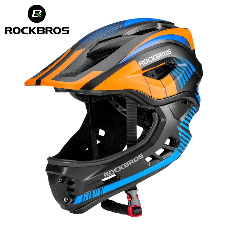 ROCKBROS cascos de ciclismo 2 en 1 para niños, cascos cobertura completa para bicicleta, animales, sombreros seguridad deportivos EPS para coche paralelo|Casco para bicicleta| - AliExpress
