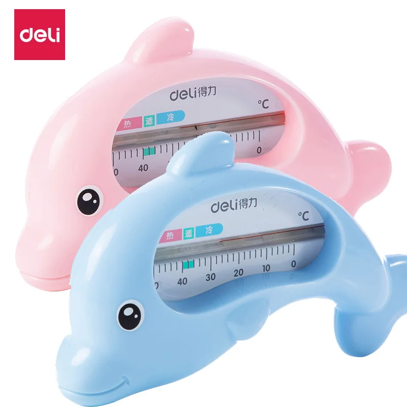 

Deli 9022 Infant Bath Baby Cartoon Water Thermometer Baby Bath Water Temperature Newborn Children Measured Water Temperature Hou