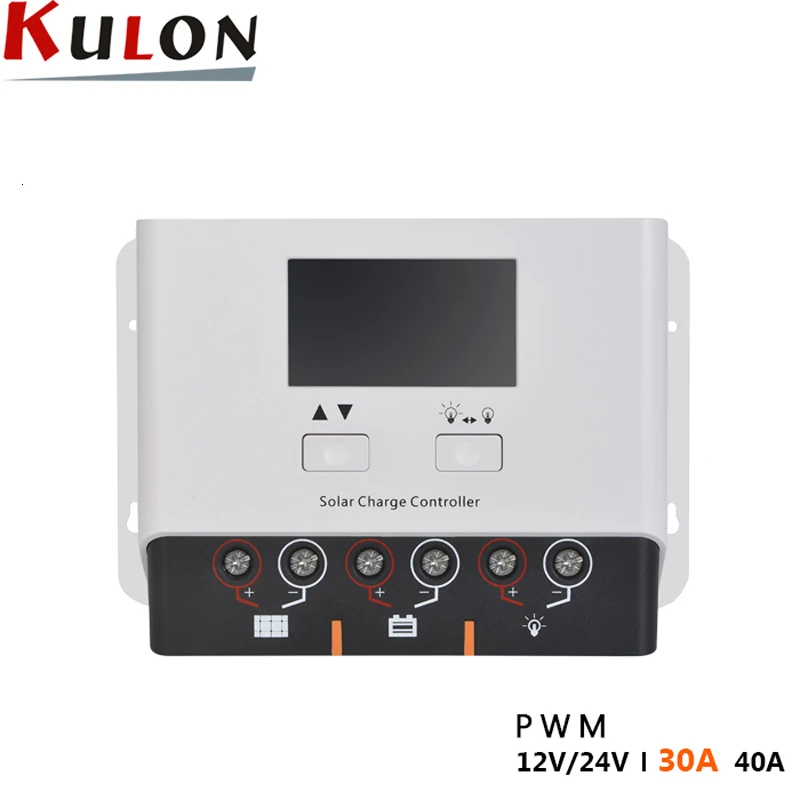 SRNE HP2430N HP2440N 12 V/24 V режимы Auto, PWM регулятором солнечного заряда контроллер с ЖК-дисплей Dual USB 5V Выход солнечных батарей Панель регулятор PV дома