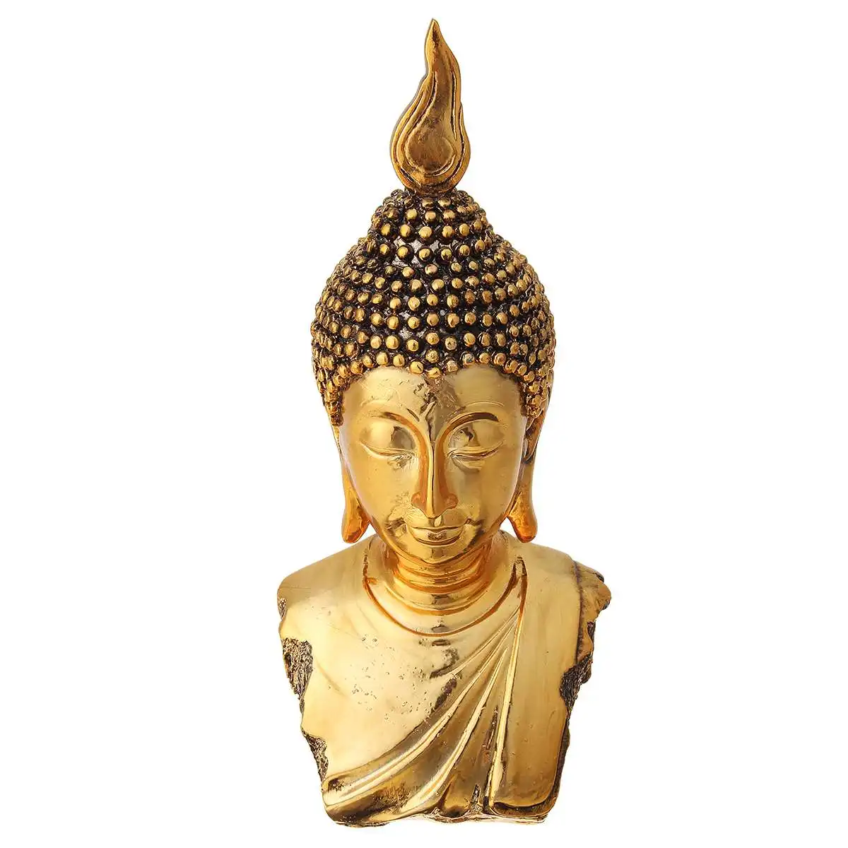 NEW Buddha Statue Resin Thailand Buddha Sculpture Hindu Fengshui Figurine Meditation Miniature Home Decor