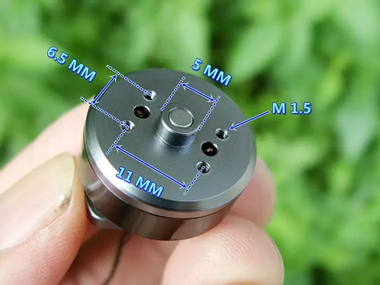 3S-4S Micro PTZ Gimbal Motor 2204 бесщеточный панорамный/Наклонный двигатель с магнитным