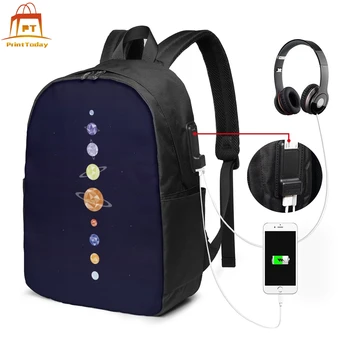 

Saturn Backpack Saturn Backpacks Man - Woman Teen Bag Multifunction Trending Pattern Street High quality Bags