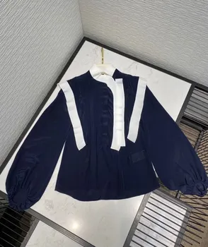 

CH04402 Fashion women's Blouses & Shirts 2020 Runway Luxury famous Brand European Design party style women's Clothing