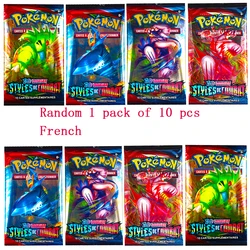 Boîte de cartes Pokemon TCG: Sun & Moon Mega Energy, 10 pièces, brillantes, jeu, Trading, Collection, tendance 