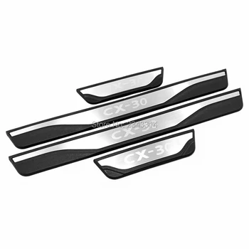 

For Mazda Cx-30 Cx30 Cx 30 Car Accessories 2019 2020 Pedal Door Sill Trim Strip Auto Cover Protector Styling Sticker