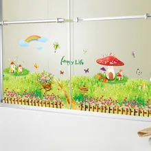 Новые продукты стикер на стену s гостиная спальня фотообои для детской комнаты украшения стикеры на обои стикер Dreamy пасторальный St