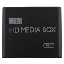 AABB-мини медиаплеер 1080P мини HDD медиа-бокс ТВ-бокс видео мультимедийный плеер Full HD с SD MMC кард-ридером с европейской вилкой