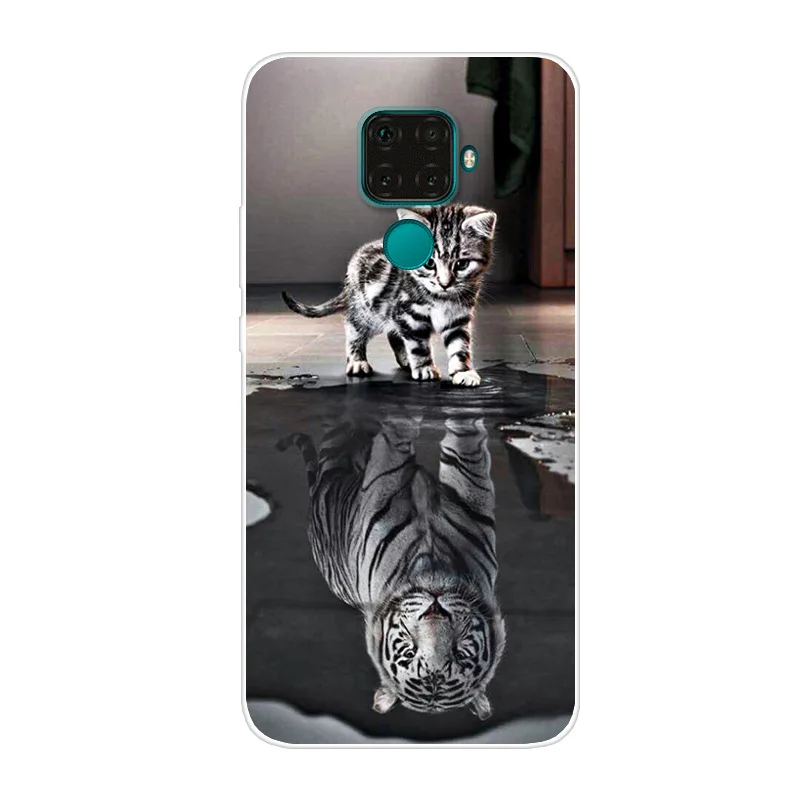 08 Для huawei Nova 5i Pro Чехол милый мультфильм мягкий силиконовый планета кошка для телефона С Рисунком Тигра чехол для huawei Nova 5i Pro Чехол Nova5i Pro Чехол - Цвет: 08