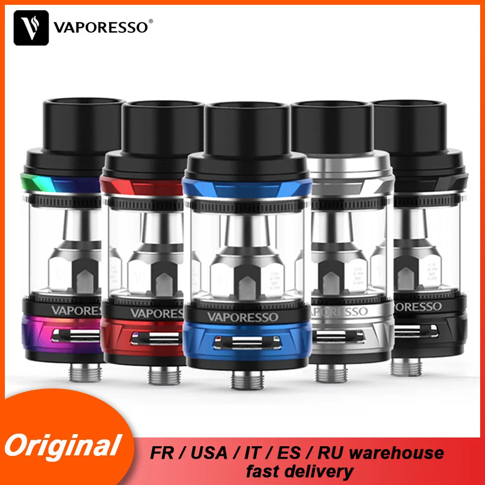 

Original Vaporesso Vape NRG Tank Atomizer 5ml GT4 GT8 Coil Core 510 thread for Vape Electronic Cigarette Luxe Gen Revenger Swag