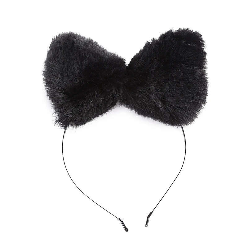 Cat Fox Ears Hairpins Women Fashion Night Party Headband Hair Clip Wearing Decorate Cosplay Anime Dance Hair Accessories 1111
