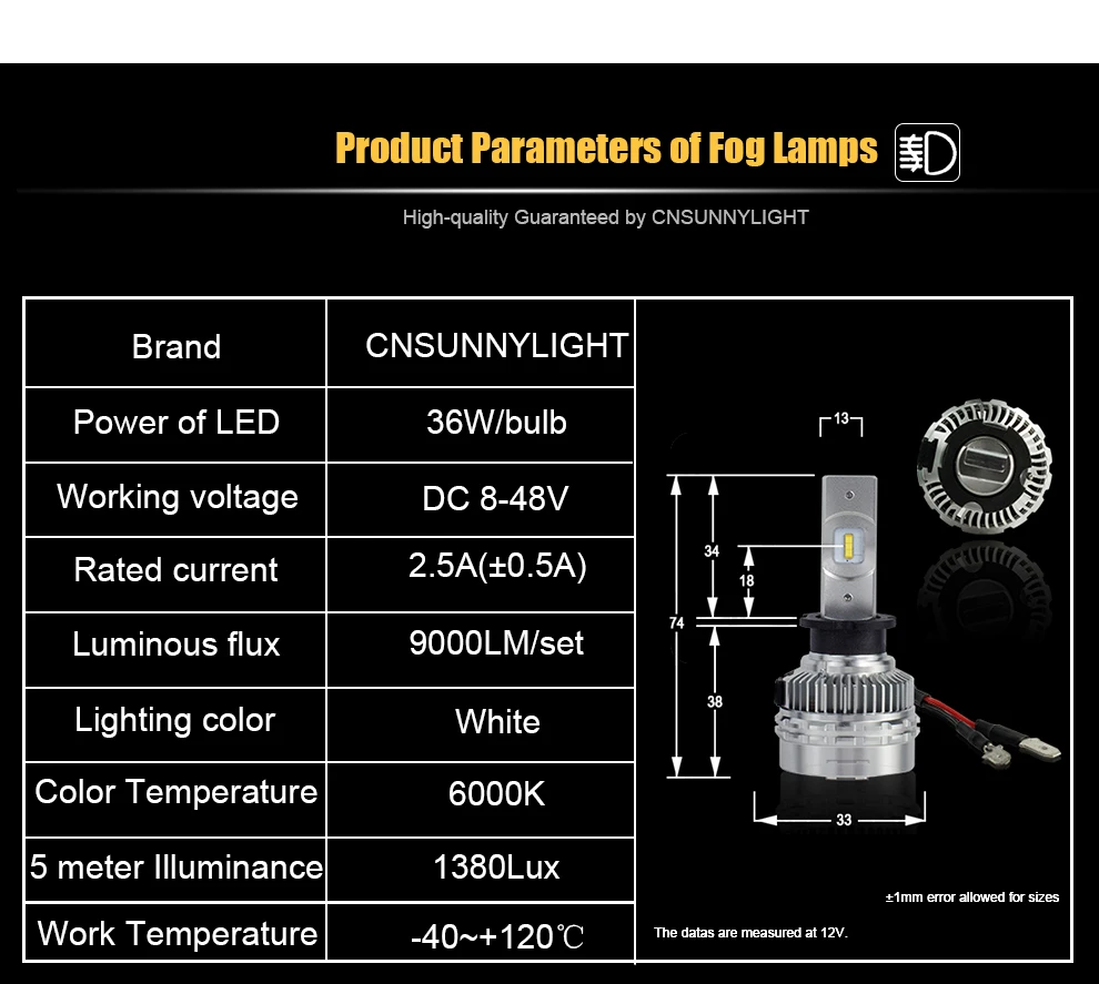CNSUNNY светильник светодиодный H4 Фары автомобиля замена лампы для Chevrolet AVEO/KALOS салон T250, T255(от 2005,05) противотуманный Светильник лампы - Испускаемый цвет: Fog Lamps-2PCS