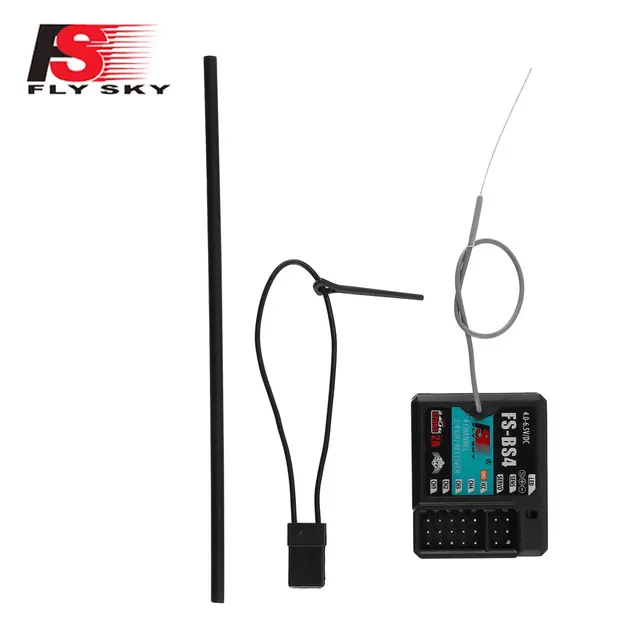 Flysky FS-BS4 2.4GHz 4CH ASHDS 2A RC Transmitter PWM/PPM/I.bus/S.bus Output With Gyroscope Function For RC Car Boat