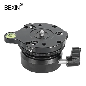 

Camera accessories shooting level adjuster base niveladora tripode quick release mount adapter for dslr camera tripod