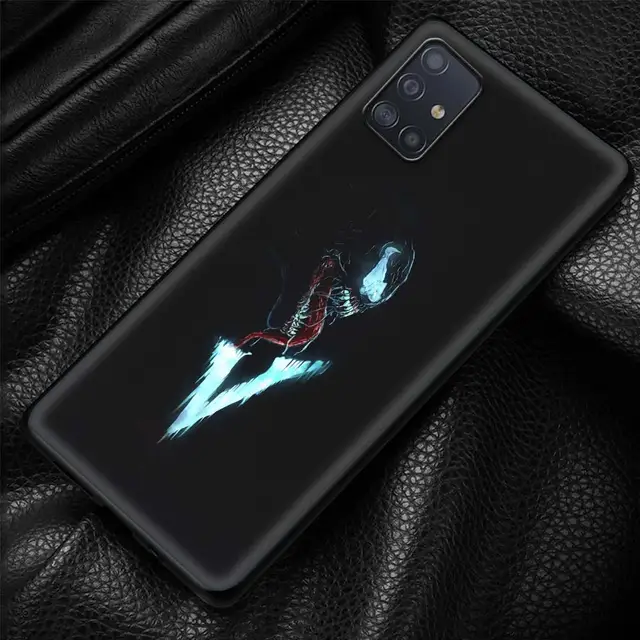 Phone Case For Samsung Galaxy A22 A51 A12 A71 A52 A72 A11 A41 A31 4G A32 A51 5G Soft Fundas Marvel Super Hero Venom B11