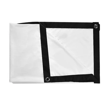 

16:9 Projection Projector Canvas Screen Home Office Movie Manual Pull Down Wall Mounted SP99