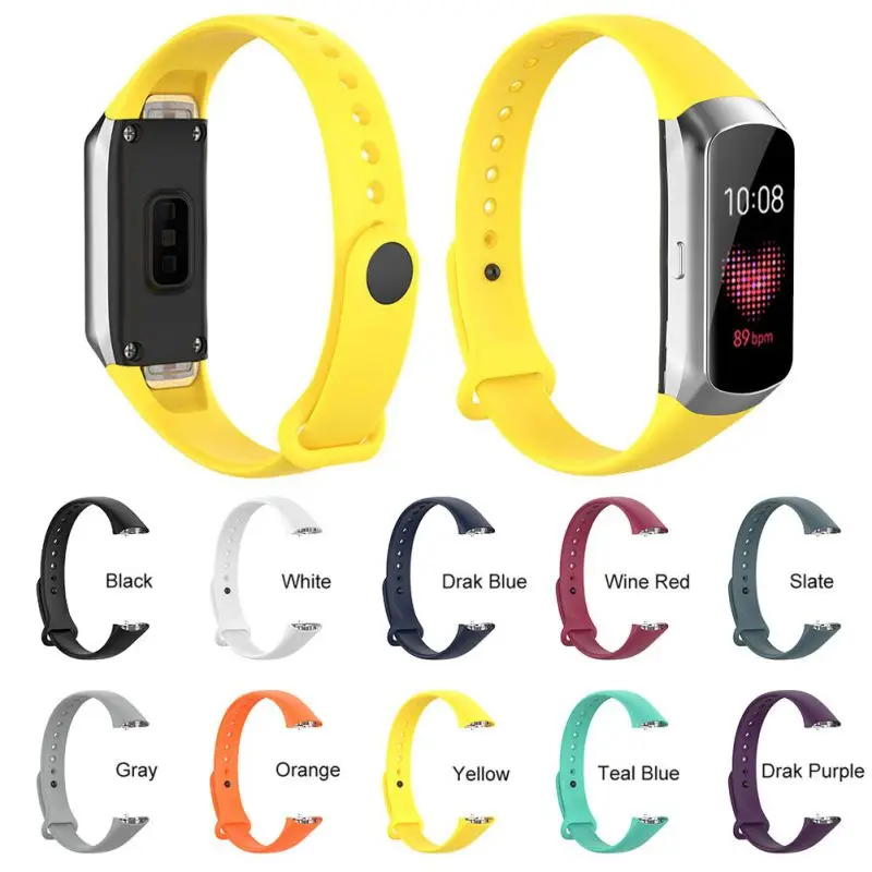 

Cheap Silicone Watch Band Strap Adjustable Wristwatch Bands Bracelet Replacement Accessories for Samsung Fit SM-R370