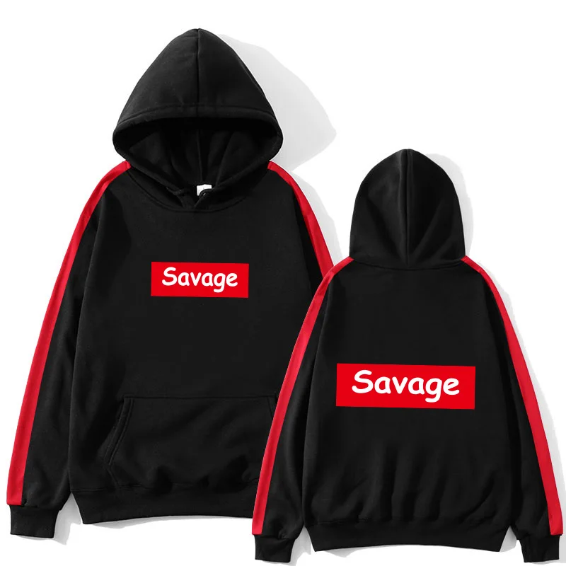 Новинка 2020 мужские толстовки Savage худи пародия без сердца X Mode бойбой банды ATL