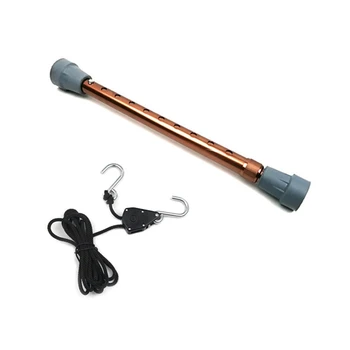 

Aluminum Alloy Hood Prop Tools Nylon Rope Kit Paintless Dent Repair Tools Car Body Repair Tools Engine Cover Repair Kit,Copper