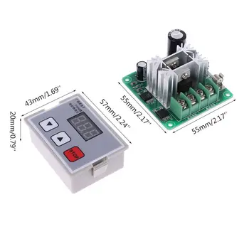 

DC 12V 24V 10A PWM Motor Speed Controller Regulator Digital Speed Control Switch