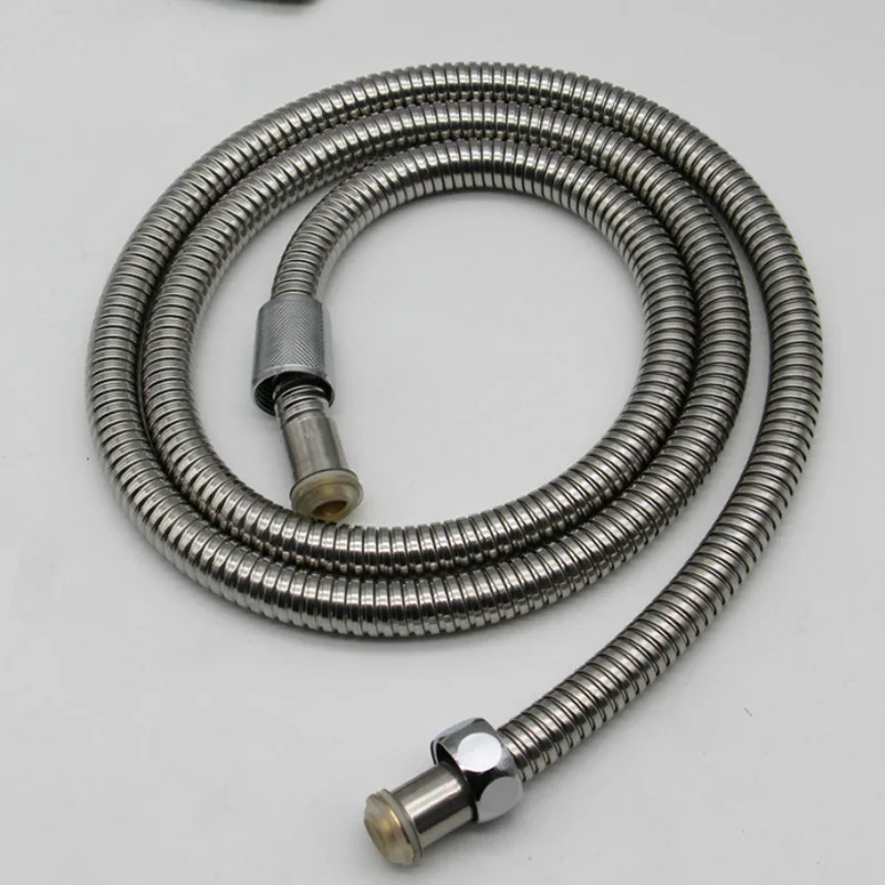 

Stainless Steel Shower Faucet Explosion-Proof Hose Washing Encryption Hose Manufacturers Direct Selling Hand-Held Shower Faucet