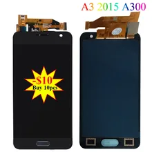 ЖК дисплей для Samsung Galaxy A3 2015 A300 A300H A300F A300M A300FN с сенсорным экраном