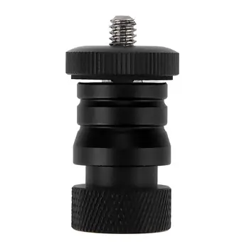 

Mini Tripod Quick Release Ball Head for Magic Friction Arm Monitor Removable LED Lamp Ball Head Band 1/4 Bracket Holder Dropship
