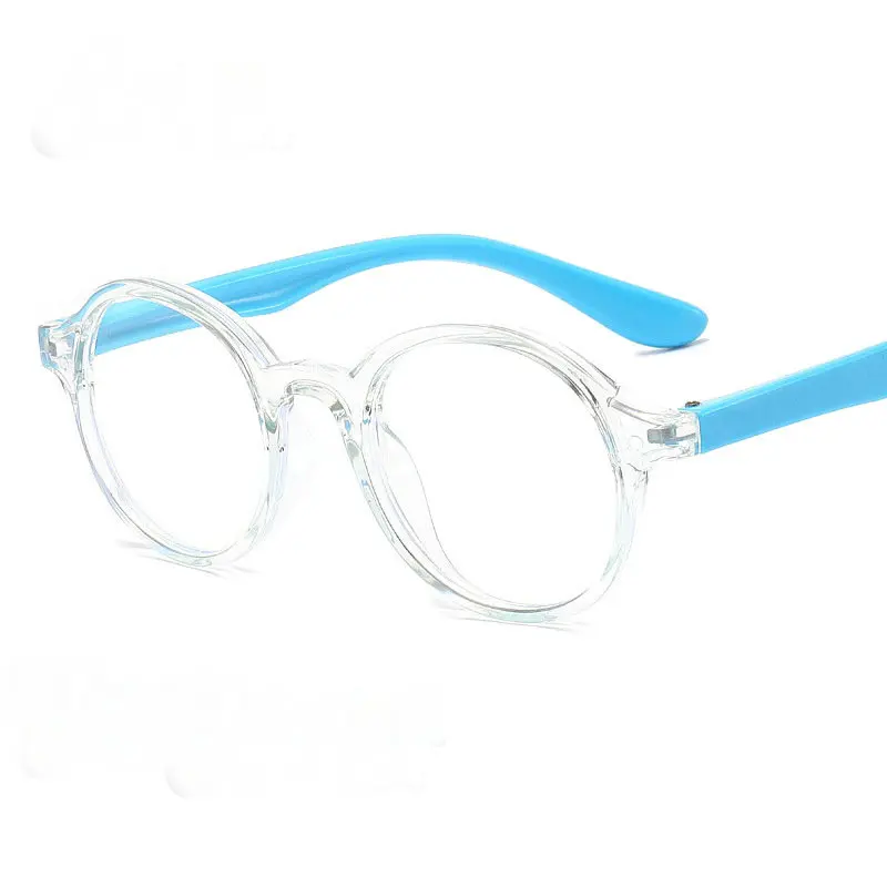 Anti-blue Light Kids Glasses Optical Frame Children Boy Girls Computer Transparent Blocking Anti Reflective Eyeglasses