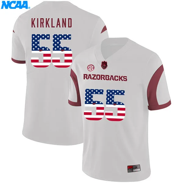 Новое поступление высокое качество Джерси Денвер Киркланд#55 Devwah Whaley#21 колледж футболка ограниченной серии Майки S-XXXL