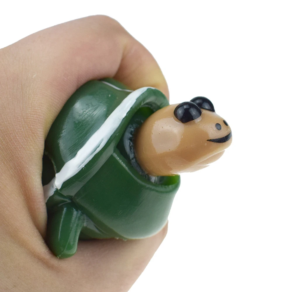 

Novelty Funny Shrinking Head Turtle Vent Toy Cute Turtle Toy Decompression Puzzle Relax Toys for Children Gift