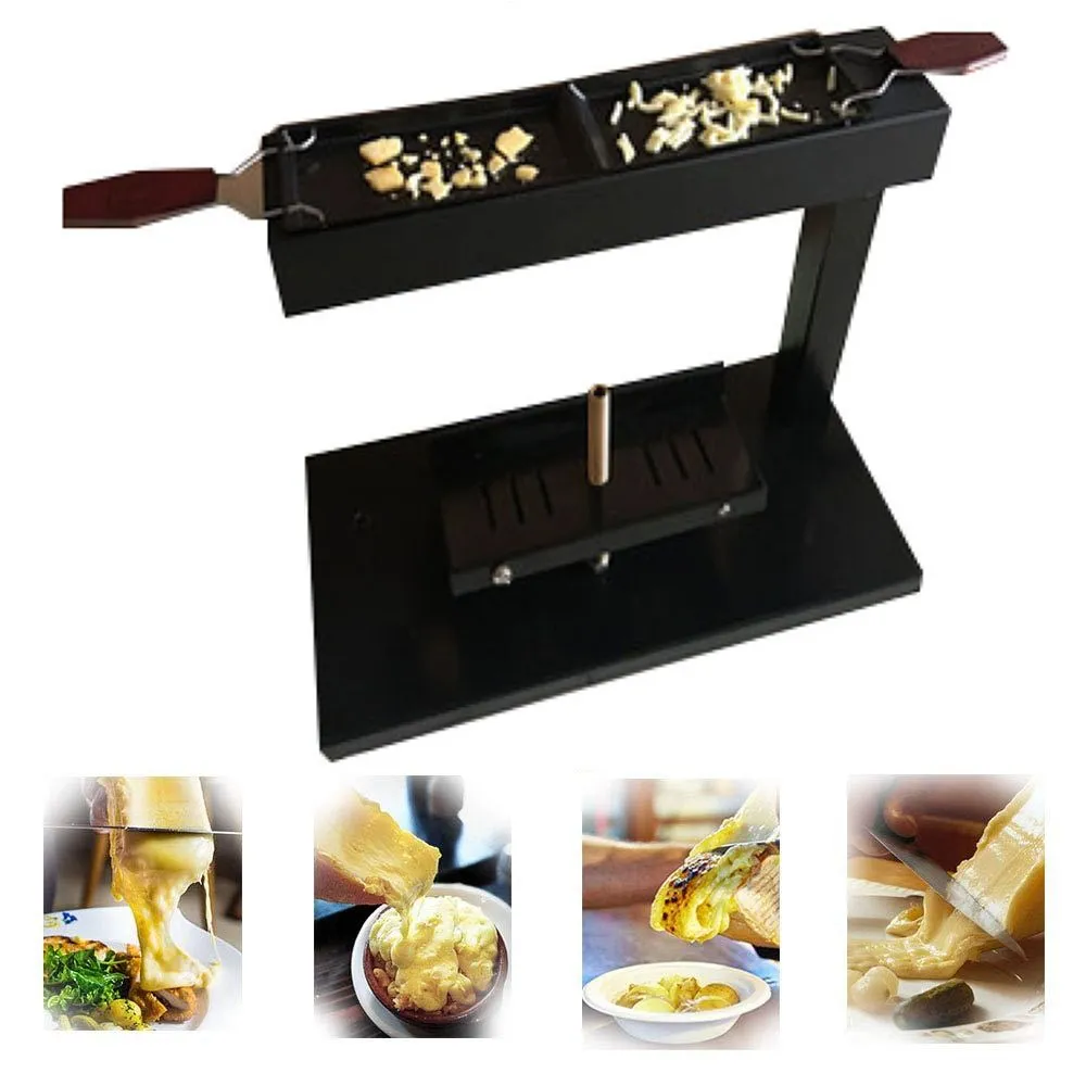 

Electric raclette Cheese Melter hot melt machine Butter melting Plate Cheese grater heater for roasting steak Wheel cheese Grill